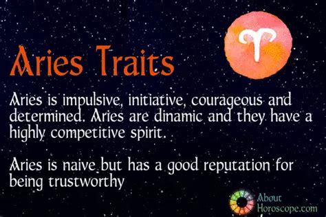 ♈ Aries Traits Personality And Characteristics