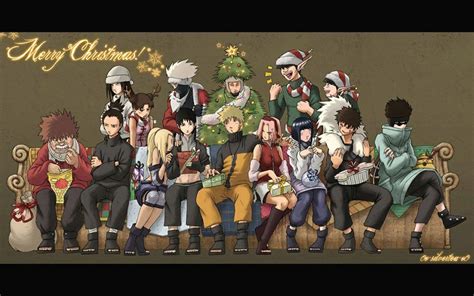Naruto Christmas Wallpapers Wallpaper Cave