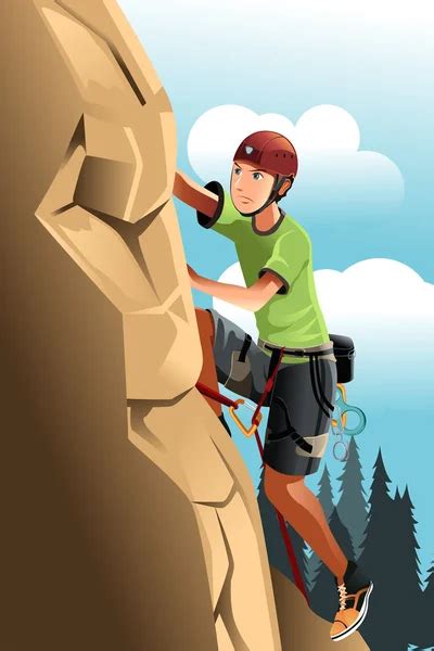 Mountain Climbers Cartoon