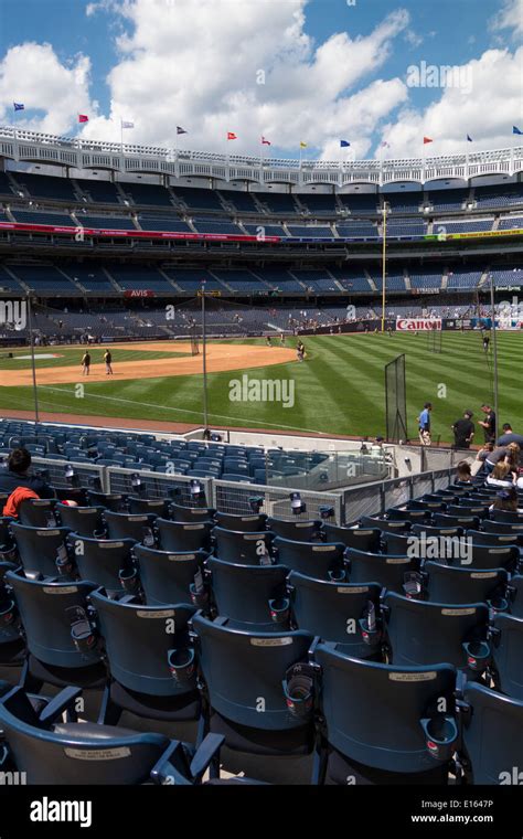 Yankee Stadium The Home Of The New York Yankees Mlb Baseball Team Is Located In The Bronx New