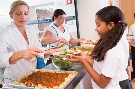 Cafeteria Workers Guide Healthy Choices Thriving Schools A