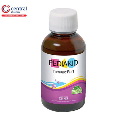 Thuốc Pediakid Immuno Fort 125ml Tăng Cường Miễn Dịch Cho Cơ Thể