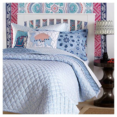 Since we print then again wash our fabrics, they have a great prewashed hand and our colors last and last. Aesthetic Oiseau: John Robshaw for College