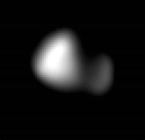 Behold the oblong moon of kerberos below, though not in the incredible detail we're used to seeing of pluto this completes the quaint family portrait of pluto and its five moons: New Horizons: Pluto? Been there, done that - now for ...