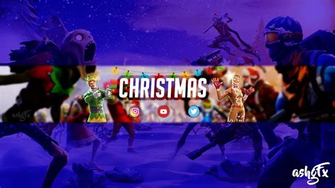 Tutorial on how to make modern looking fortnite esvid banners on pixlr e without adobe photoshop! FREE Christmas Themed Fortnite Banner Template! - YouTube