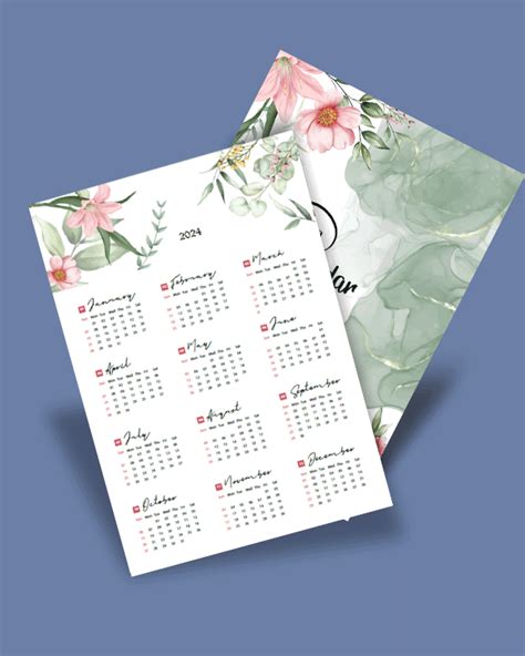 Mini Calendar 2024 Free Printable December 2024 Calendar With Holidays