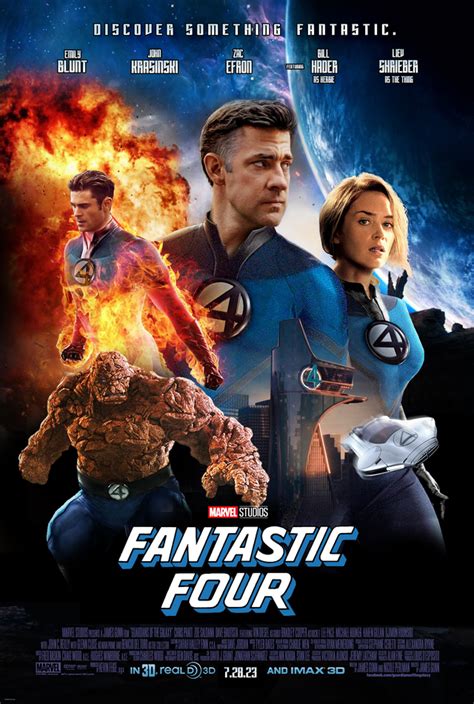 Mcu Fantastic Four Poster