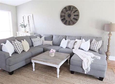 Pin By Ellen On Home Decor Grey Couch Living Room Gray Sectional