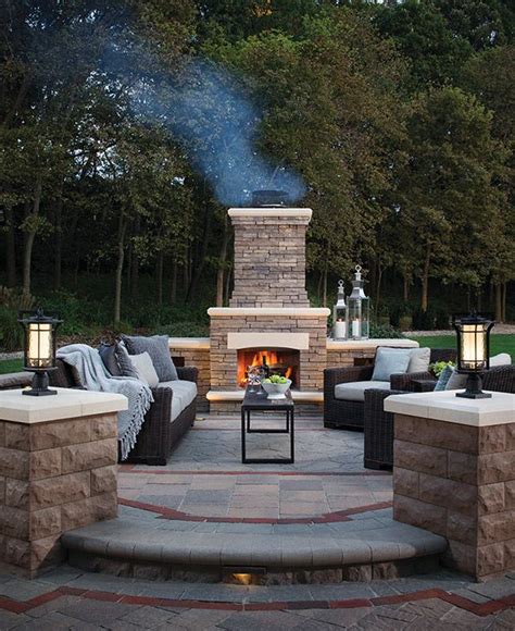 Belgard Outdoor Fireplace Fireplace Guide By Linda