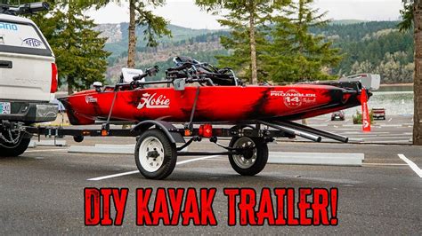 Building The Best Budget Diy Kayak Trailer Big Update Pobse