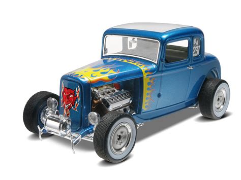 Revell 4228 1932 Ford 5 Window Coupe 2n1 Scale 125 Scale Model Rcma