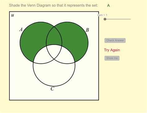 Discrimination Traveler Definite Shading 3 Set Venn Diagrams Artillery