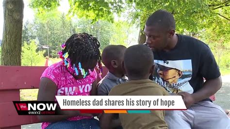 homeless single dad talks about struggles youtube