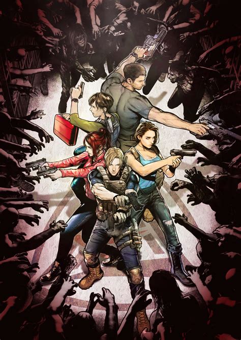 Leon S Kennedy Chris Redfield Jill Valentine Claire Redfield And