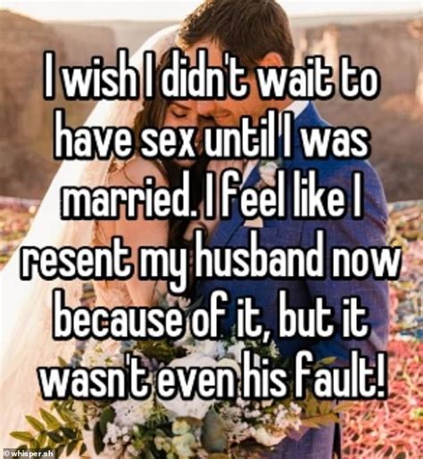 People Who Waited Until Marriage To Have Sex Daily Mail Online
