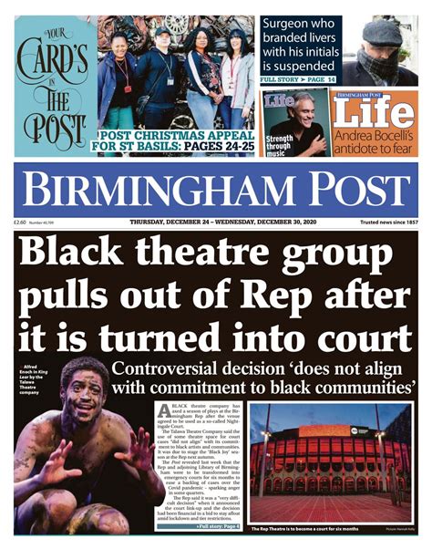 Birmingham Post December 24 2020 Magazine Get Your Digital Subscription