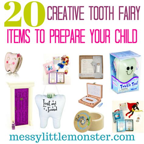 20 Creative Tooth Fairy Ideas Messy Little Monster