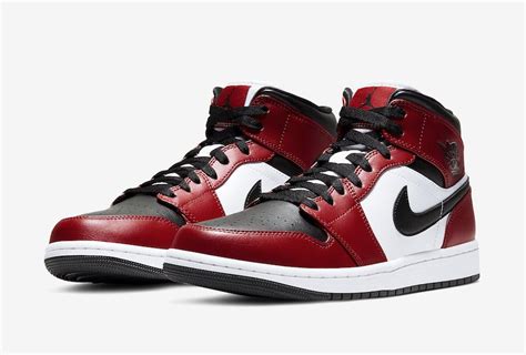 Кроссовки для малышей jordan air jordan 1 mid alt (td). Así se ve el Air Jordan 1 Mid 'Chicago Black Toe ...