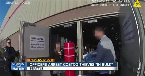 Video Officers Arrest Costco Thieves In Bulk
