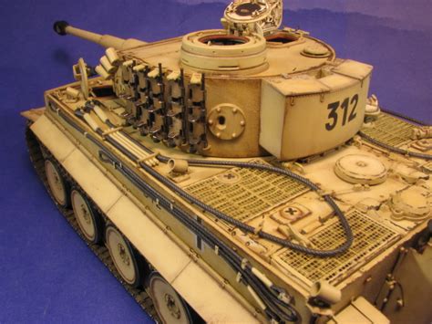 Panzer Modelling By Brucca Nyc Tiger I Early Version Tamiya 135 Built