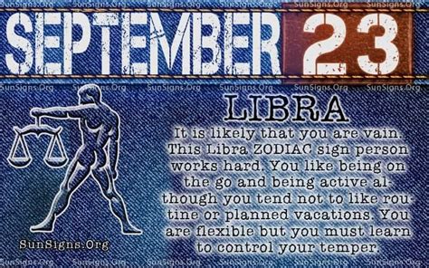 September 23 Zodiac Horoscope Birthday Personality Sunsignsorg