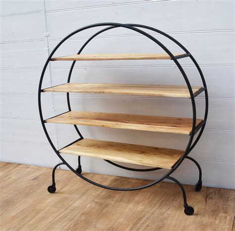 Circular Bookcase On Wheels Philbee Interiors