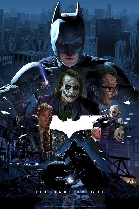 The Dark Knight By Ruiz Burgos Home Of The Alternative Movie Poster
