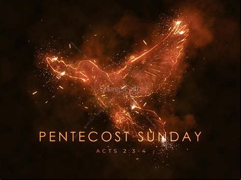 Fire Of The Spirit Pentecost Sunday Title Graphic