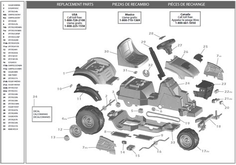 This tractor was manufactured by the cub cadet (a part of mtd) from 2006 to 2008. Cub Cadet Pedal Tractor IGCD0528 Parts - KidsWheels