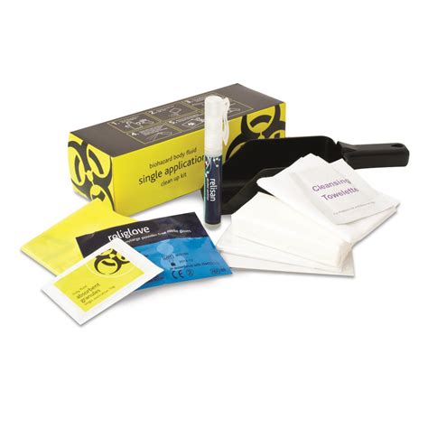 Single Use Body Fluid Spill Kit Clh Healthcare