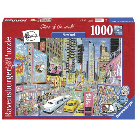 Ravensburger Puzzel Fleroux Cities Of The World New York 1000 Stukjes