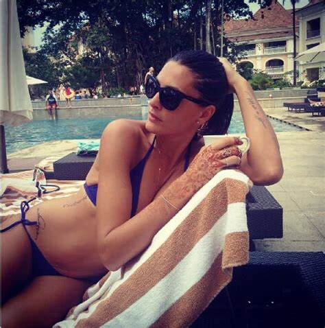 Image Gorgeous Former Arsenal Wag Relaxes Poolside In Revealing Bikini Caughtoffside