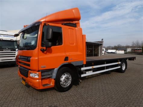 Daf Fa75250cf Euro 5 Dropside Flatbed Truck From Netherlands For Sale