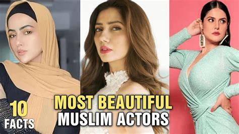 10 most beautiful muslim female actors youtube