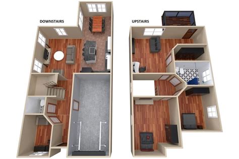 House Floor Plan 3d Model Cgtrader