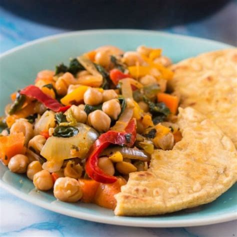 Vegetable And Chickpea Stew Vegan Friendly Protein Loaded Vegetable