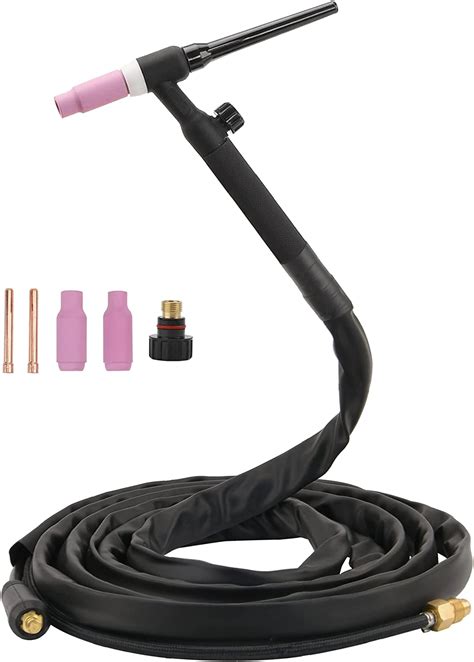 TIG Welding Torch Kit 150A TIG17V Air-Cooled Argon Welding Torch With