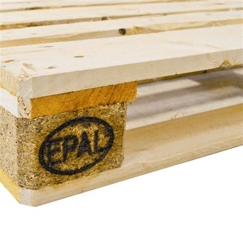 Stack Of 15 Heat Treated Wooden Epal Euro Pallet 1200x800mm Exporta