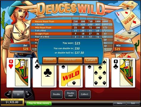 The game offers slight advantage to the players when compared to other poker games. Play Deuces Wild Video Poker & other VideoPoker from ...