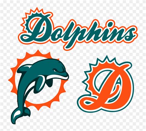 Dolphin Clipart Dolphin Miami Logo Vector Miami Dolphins Logo Png
