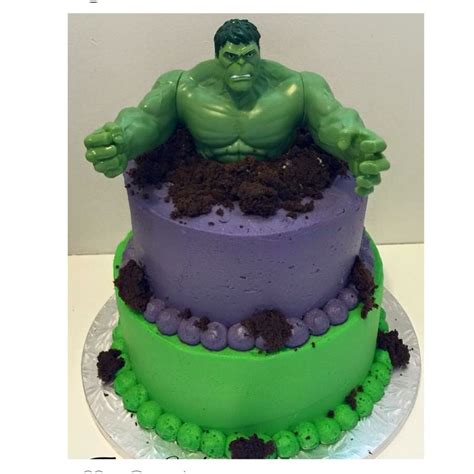 27 Exclusive Picture Of Hulk Birthday Cakes