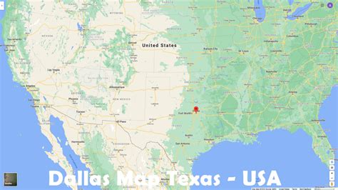 Dallas Texas Map