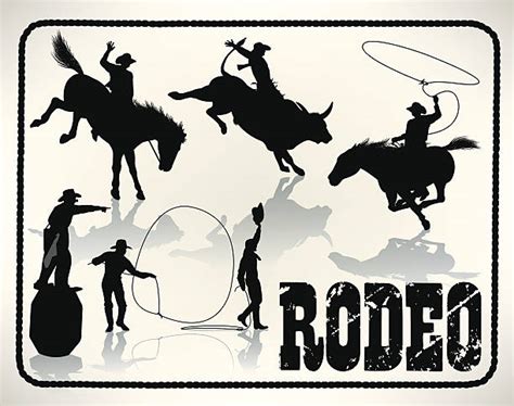 Rodeo Clip Art Vector Images And Illustrations Istock