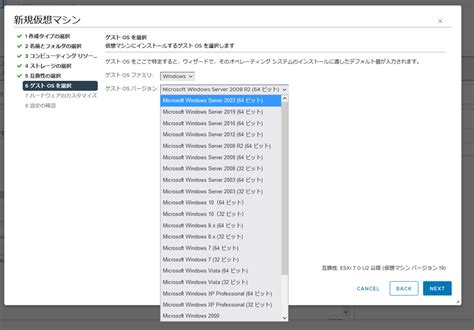 [global support] vmware vsphere 「仮想マシン ゲスト os」 は正しく選択しましょう！ vmware japan blog