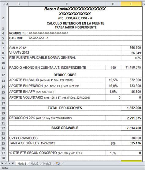 Formato En Excel Para Calculo De Prestaciones Laborales Guatemala