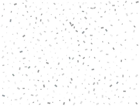 Light Silver Rectangular Glitter Confetti Background White Festive