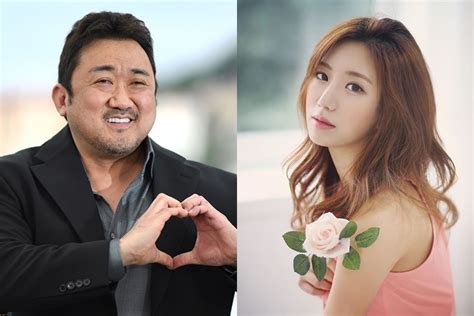 Ma Dong Seok Jeon Jeong Hwa Already Married I Finished Registering My Marriage Last Year