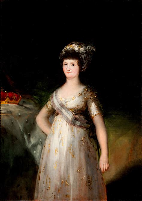 Retrato De Maria Luisa De Parma Francisco De Goya Y Museo Goya