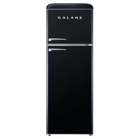 Galanz 12 Cu Ft Top Freezer Retro Refrigerator With Dual Door True