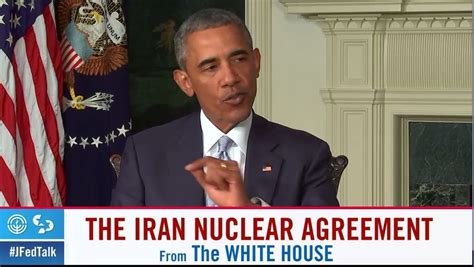 Urging Civility Obama Appeals To Jews On Iran Deal